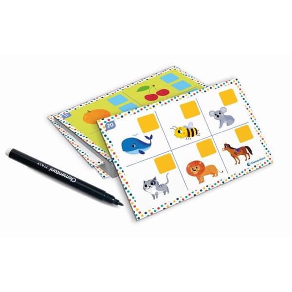 Clementoni - Magnetic Letters &amp; Animals Case - Från 3 år