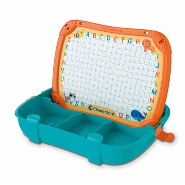 Clementoni - Magnetic Letters &amp; Animals Case - Från 3 år