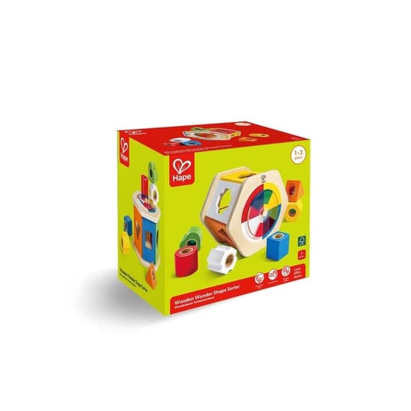 Hape Färgglad Plocklåda