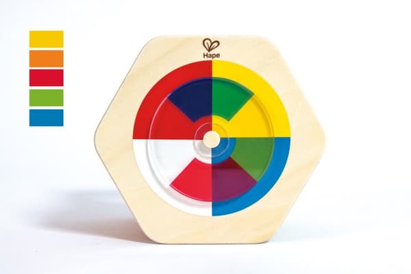 Hape Färgglad Plocklåda