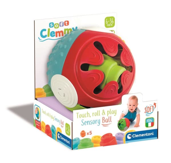 Soft Clemmy Touch & Play Sensorisk Boll Clementoni