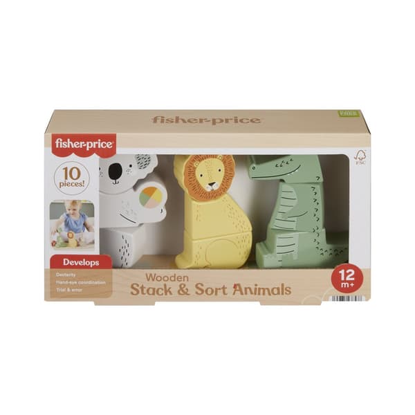 Stack & Sort Djur i Trä Fisher-Price