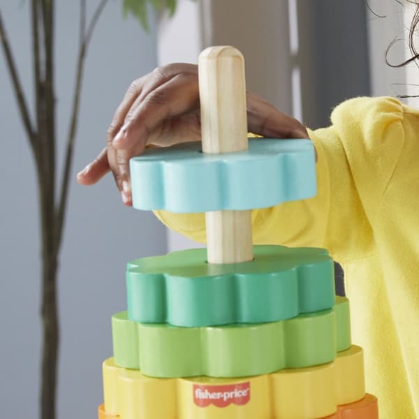 Stapelleksak i Trä Fisher-Price