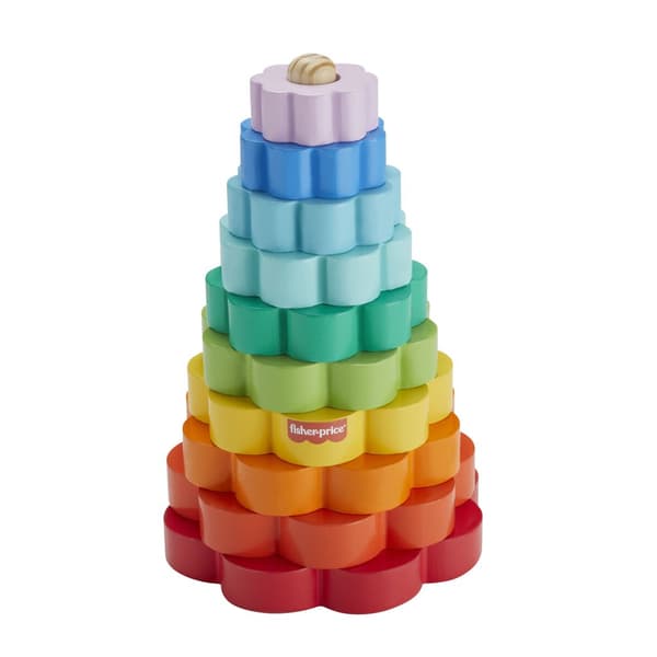 Stapelleksak i Trä Fisher-Price