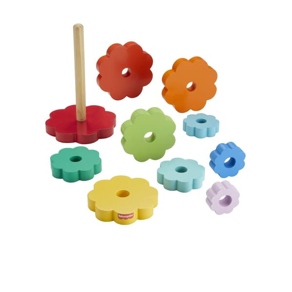 Stapelleksak i Trä Fisher-Price
