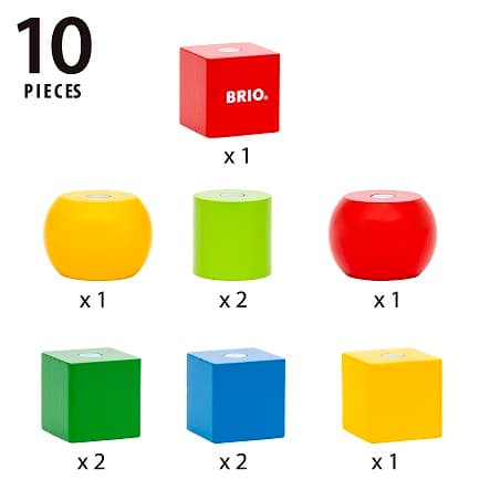 Magnetiska Träklossar (30435) Brio