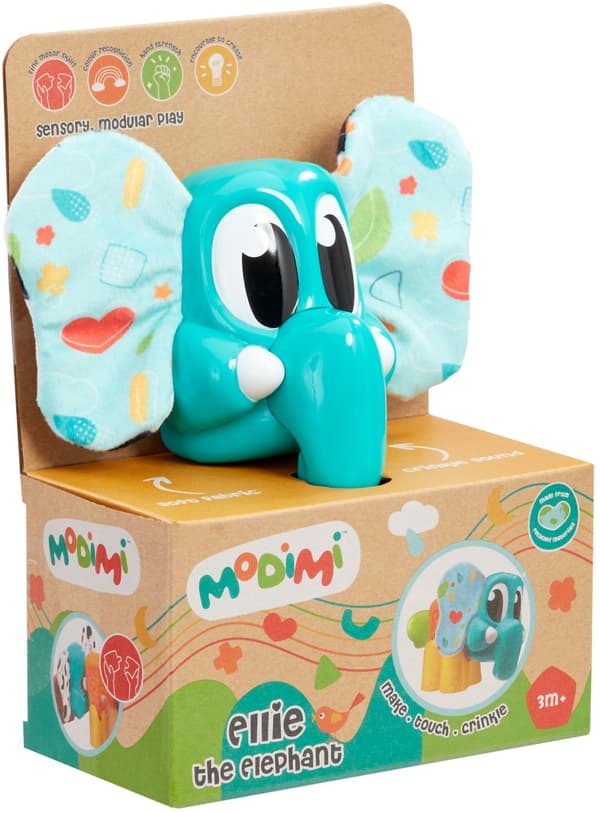 Sensoriska Block Elefant Modimi