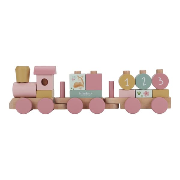 Fairy Garden Stapeltåg Rosa Little Dutch