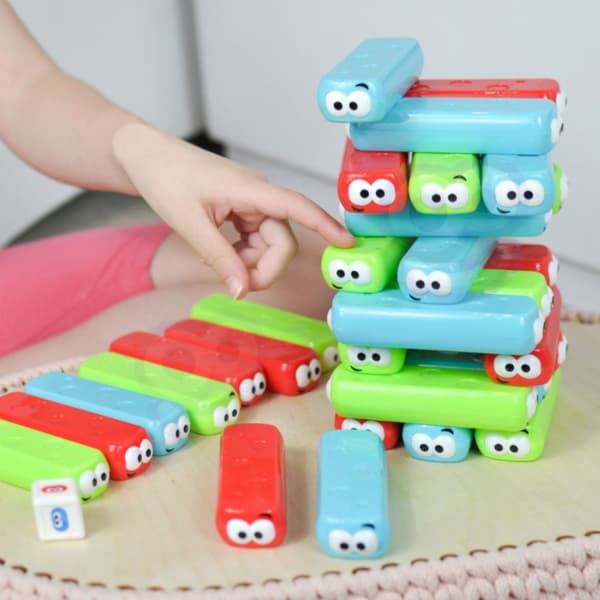 WOOPIE Pussel Bugga Torn Arkadspel 4+
