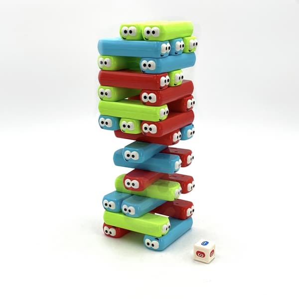 WOOPIE Pussel Bugga Torn Arkadspel 4+