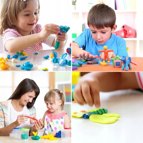 MAGIC PLASTICINE lera senso clay SET