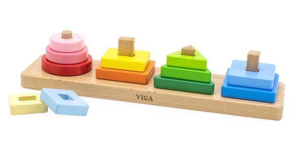 Stapelleksak Geometri VIGA