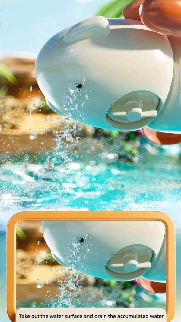 Bath Toy Octopus - Badleksak för barn och badkar