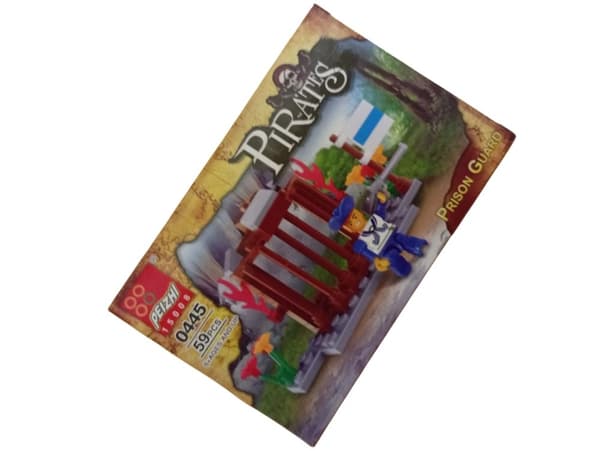 4Pack Pirat Byggklossar Satser . 241 Delar . Fr 6år+
