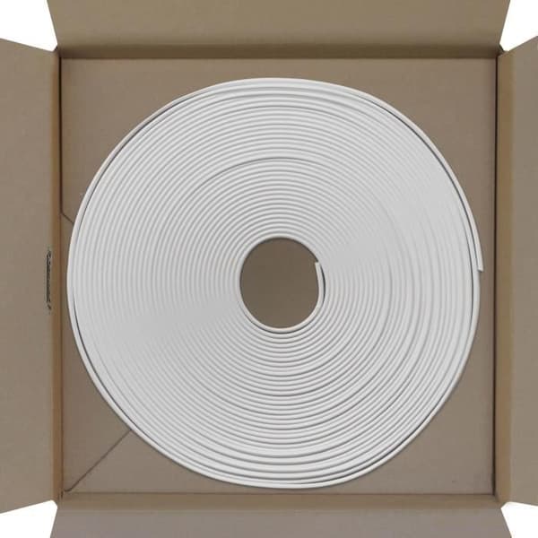 Kantskydd - NORDLINGER PRO - 16 mm - Mjuk PVC - Vit