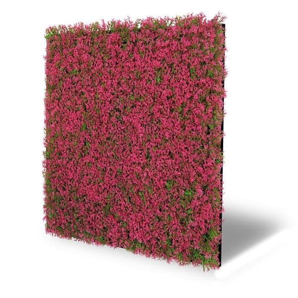 JANGAL - Modular Wall - Akustisk väggpanel - 520 x 520 x 50 mm - Grass Rose Design - Plant Panel