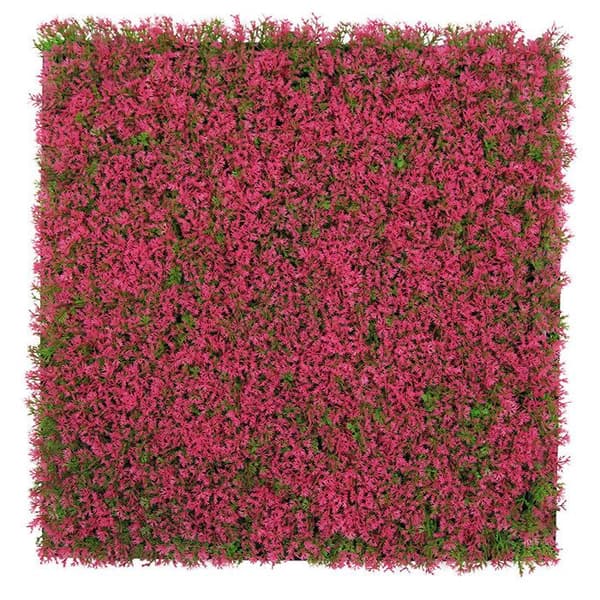 JANGAL - Modular Wall - Akustisk väggpanel - 520 x 520 x 50 mm - Grass Rose Design - Plant Panel