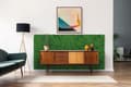 Miniatyrbild 6 av 6: JANGAL - Modular Wall - Akustisk väggpanel - 520 x 520 x 50 mm - Mixed Green Grass Design - Plant Panel