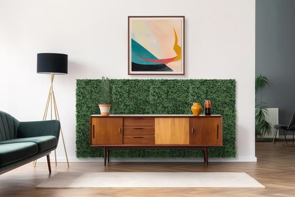 JANGAL - Modular Wall - Akustisk väggpanel - 520 x 520 x 50 mm - Mörkgrön Buit Design - Plant Panel
