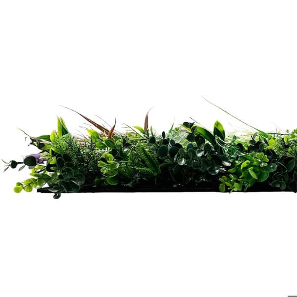 JANGAL - Modular Wall - Akustisk väggpanel - 520 x 520 x 50 mm - Exotiska blandade blommor - Växtpanel