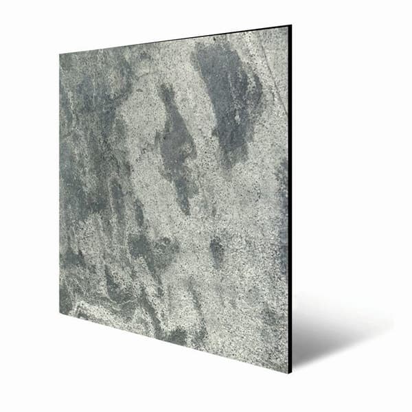 PROVISTON Modulär Väggen Akustisk Väggpanel 7 - 9 x 520 x 520 mm Diamant Skiffer Stenpanel stenintryck