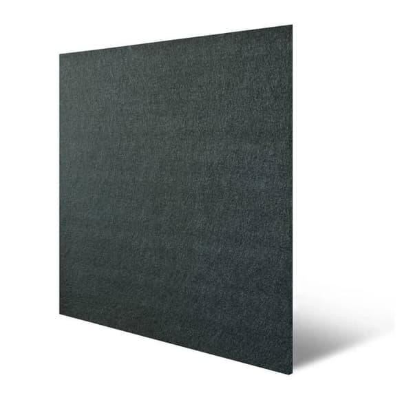PROVISTON Modulär Vägg Akustisk Panel 6 x 520 x 520 mm Svart Uni Panel Svart uni