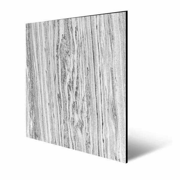 PROVISTON Modular Vägg Akustikpanel 7 - 9 x 520 x 520 mm Arktisk Marmor Stenpanel Sten Utseende