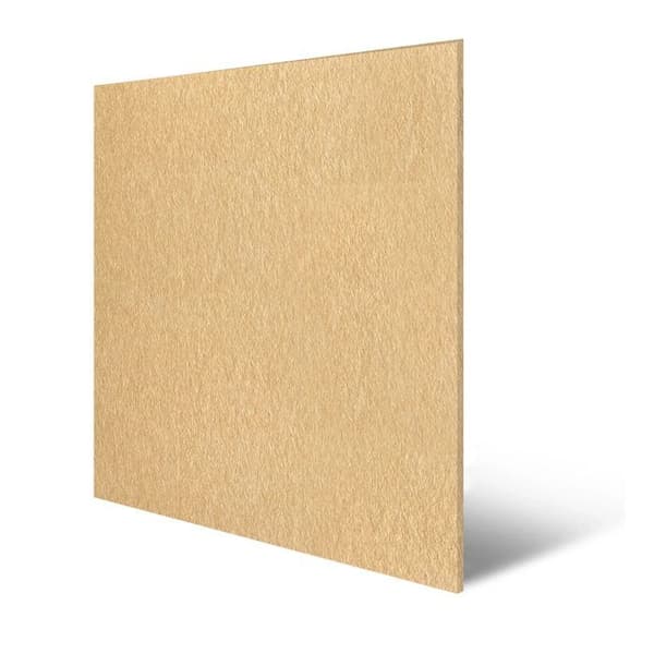 PROVISTON Modulär vägg Akustisk väggpanel 6 x 520 x 520 mm Kräm Enfärgad Beige