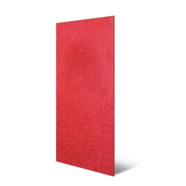PROVISTON Modulerad vägg Akustisk väggpanel 6 x 520 x 1040 mm Röd Uni Panel Röd uni