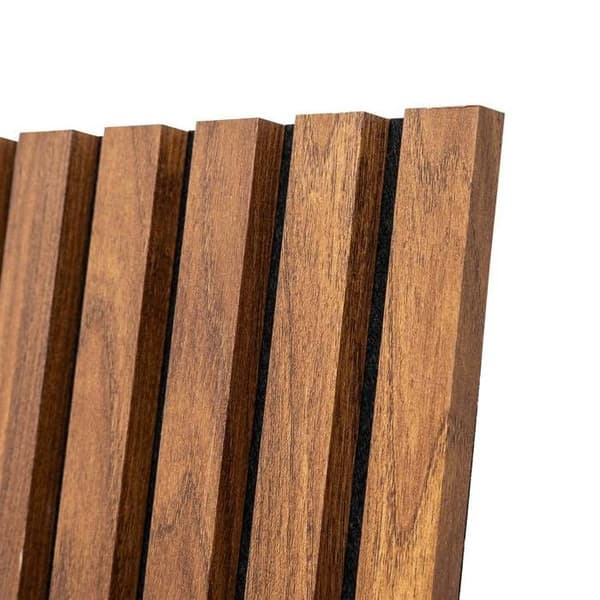 Dekorativ väggpanel Colva mörkt trä 120x60cm - Atmosphera inredningsdesigner - Mörkt trä