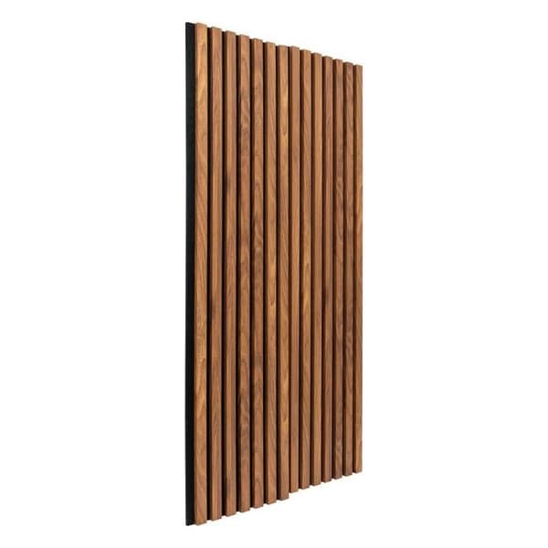 Dekorativ väggpanel Colva mörkt trä 120x60cm - Atmosphera inredningsdesigner - Mörkt trä