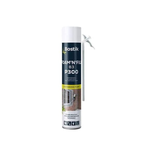 Mousse polyuréthane BOSTIK P300 FOAM’N’FILL B3 - 500ml