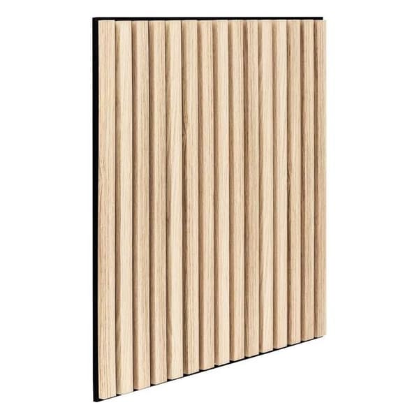 Dekorativt väggpanel Colva ljus trä 60x60cm - Atmosphera inredningsdesign - Beige
