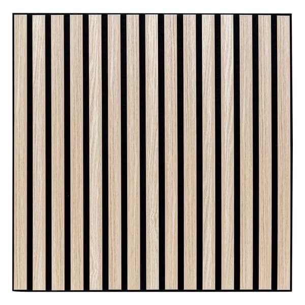 Dekorativt väggpanel Colva ljus trä 60x60cm - Atmosphera inredningsdesign - Beige