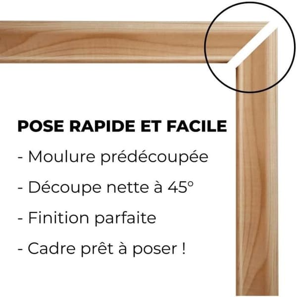 Dörrlistsats - NORDLINGER PRO - FSC 100% - Lämplig för 83 cm dörrar