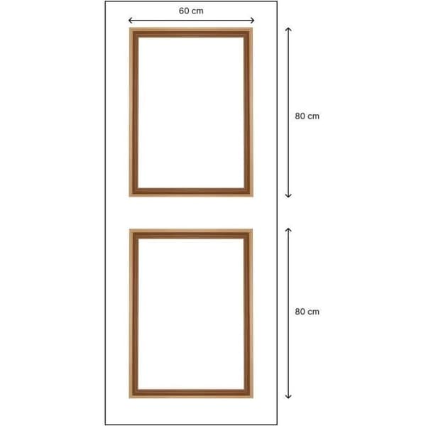 Dörrlistsats - NORDLINGER PRO - FSC 100% - Lämplig för 83 cm dörrar