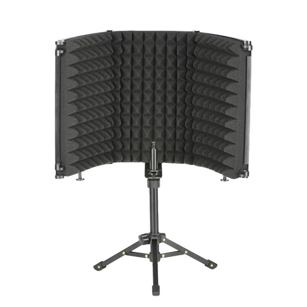 Mikrofonvindskydd, 3-paneler med stativ A, 5-paneler med stativ A,3 panel med stativ B