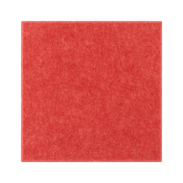 Akustiset vaahtolevyt, 30x30 cm, 18 kappaletta,Punainen, 9mm