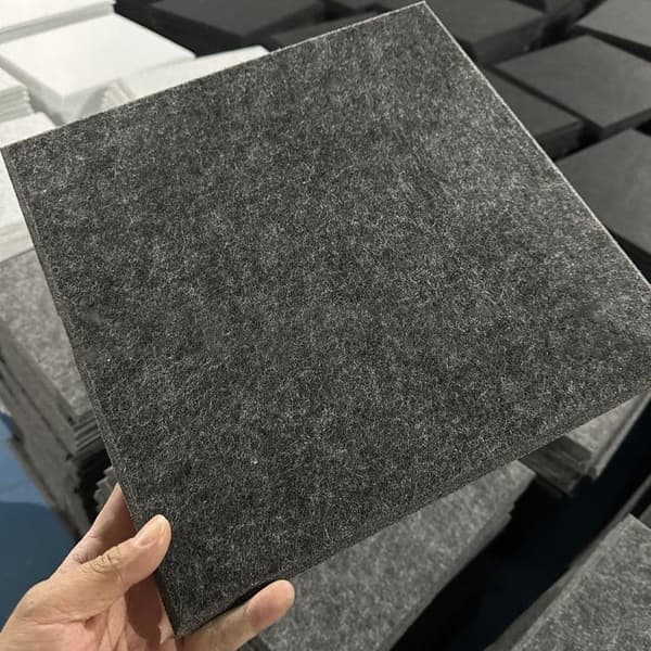 OBOSOE akustinen paneeli 12 kpl 30x30cm itseliimautuva äänieristysseinäpaneeli polyesteri