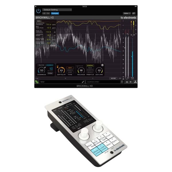 TC Electronic BRICKWALL HD-DT Programvaruplugins med effekter