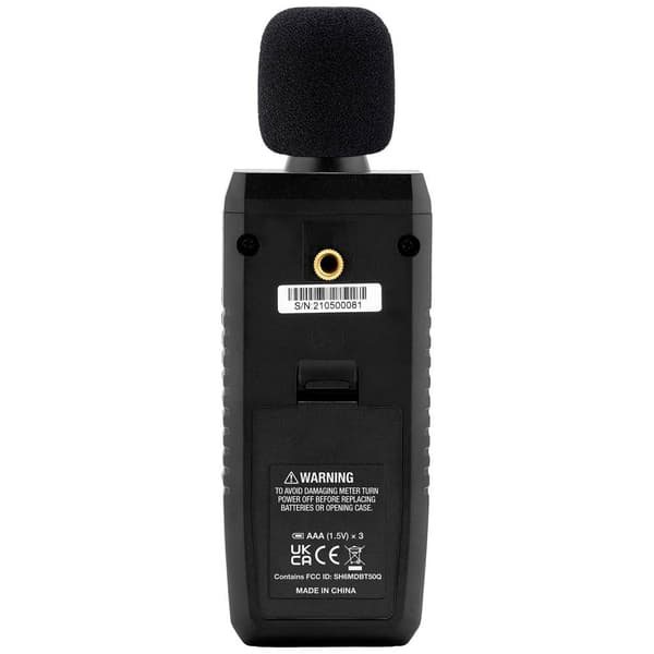 Extech Ljudnivåmätare SL250W 30 - 130 dB 31.5 Hz - 8000 Hz