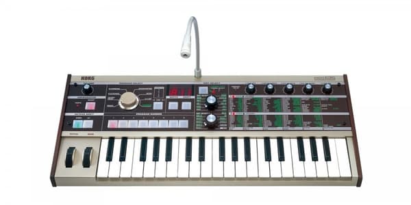 Korg microKORG MK1 - analog synthesizer med vocoder, grå