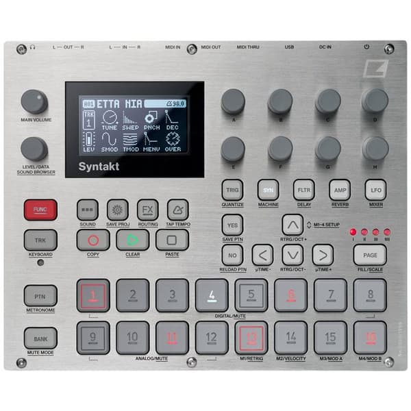 Elektron Syntakt e25 Remix Edition Rack Synthesizer