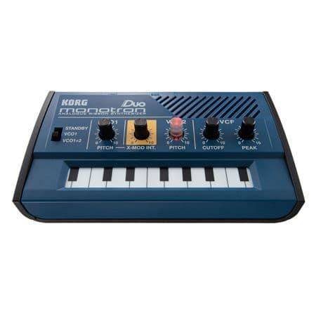 Mini-analogsyntetisator KORG MONOTRON DUO - Bandtangentbord - Svart - Avancerad