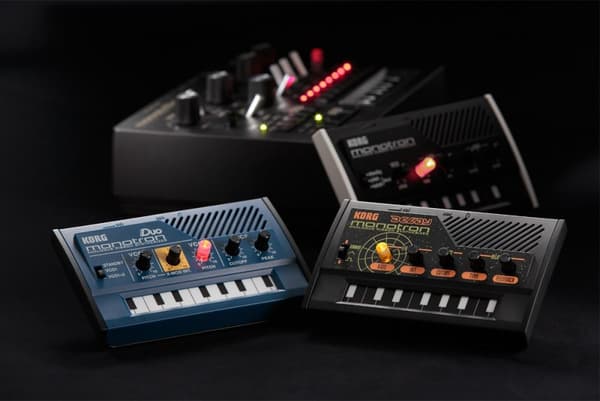 Korg Monotron DUO - analog synthesizer, blå