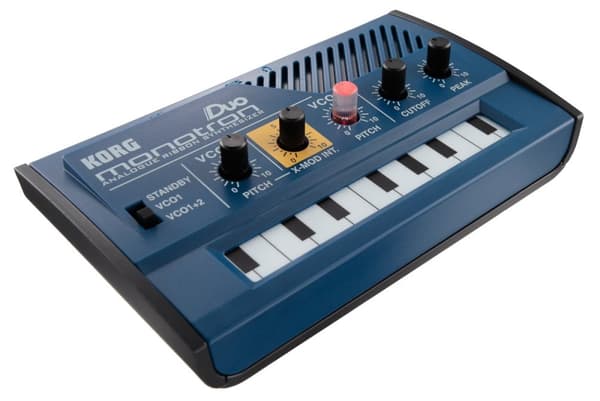 Korg Monotron DUO - analog synthesizer, blå