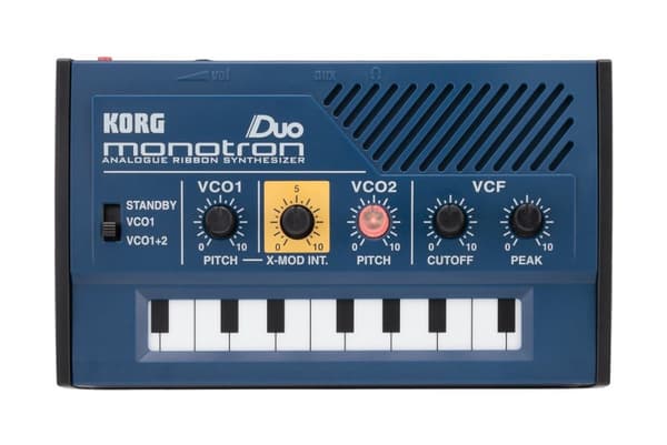 Korg Monotron DUO - analog synthesizer, blå