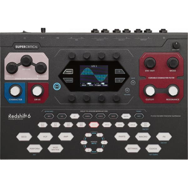 Superkritisk Redshift 6-syntetisator Superkritisk Redshift 6-syntetisator