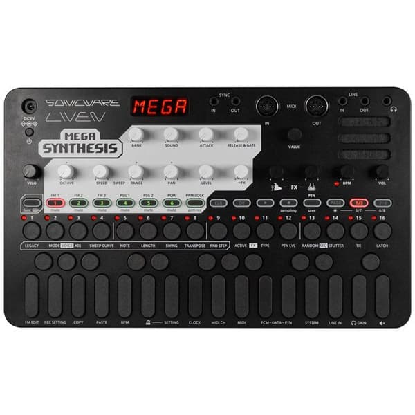 Sonicware LIVEN Mega Synthesis Synthesizer