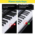 Miniatyrbillede 2 af 4: Elektroniskt tastatur, 61 taster, MIDI-controller
